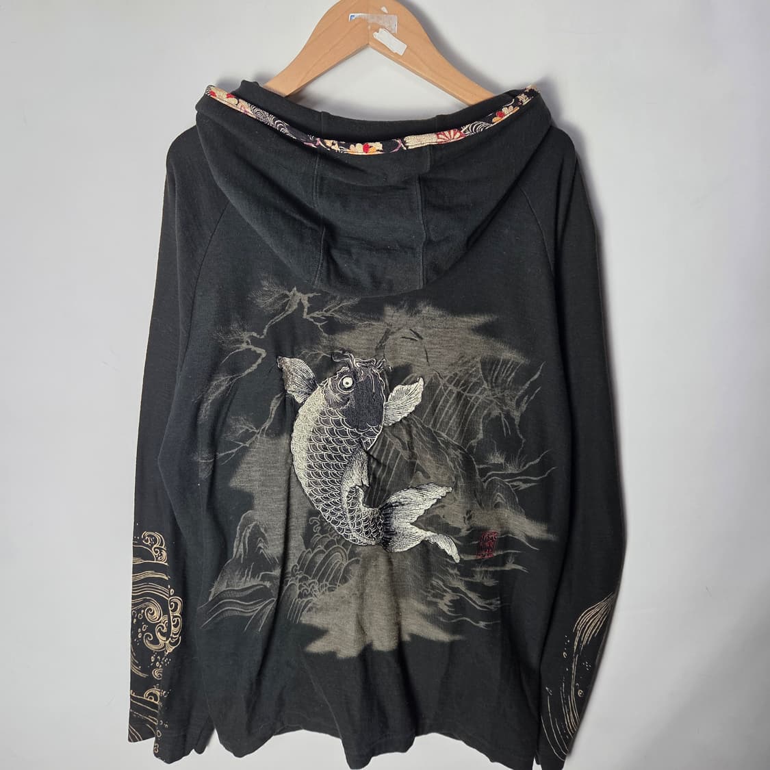 [KARAKURI TAMASHII] 카라쿠리 타마시 오리엔탈 후드집업 상품이미지2