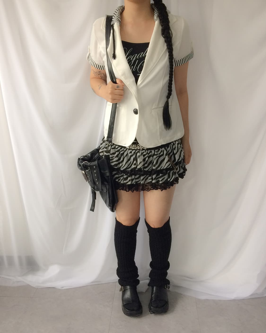 skull stud point cross bag 상품이미지8
