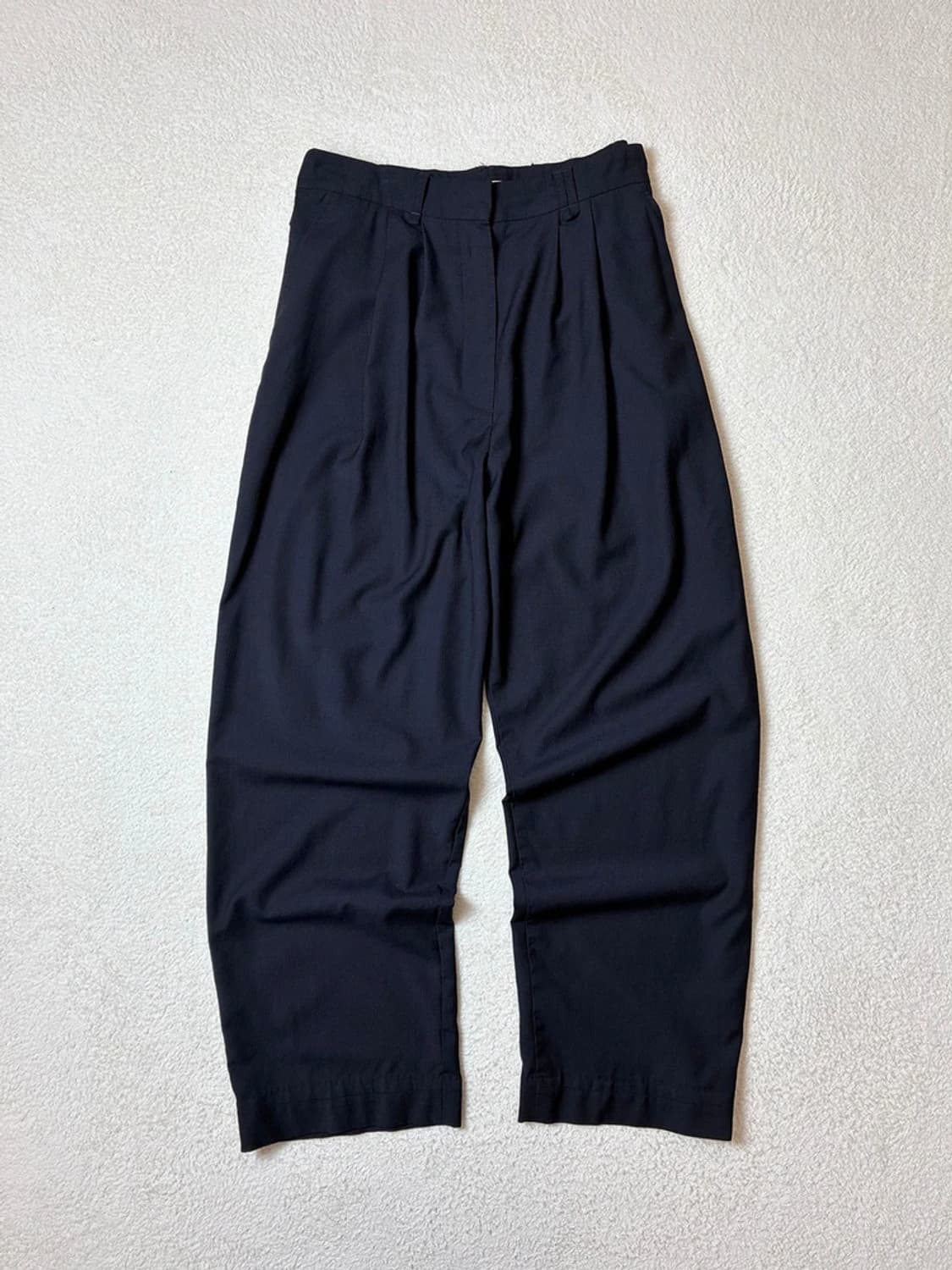 더오픈프로젝트 투턱 울 와이드 팬츠 PN6328 상품이미지1