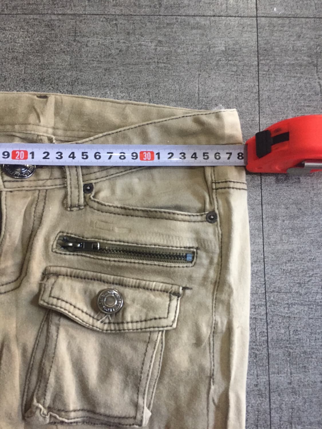 일본빈티지 Triclcgorl 핀터깔y2k 오리엔탈펑크 로우라이즈워크팬츠 상품이미지2