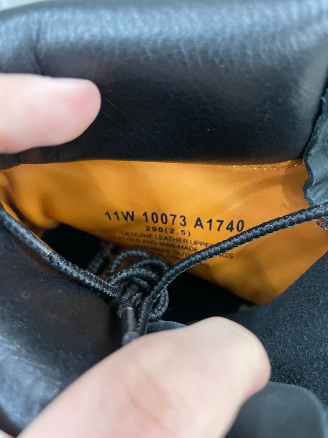 팀버랜드 6인치 프리미엄 부츠 블랙 290 상품이미지7