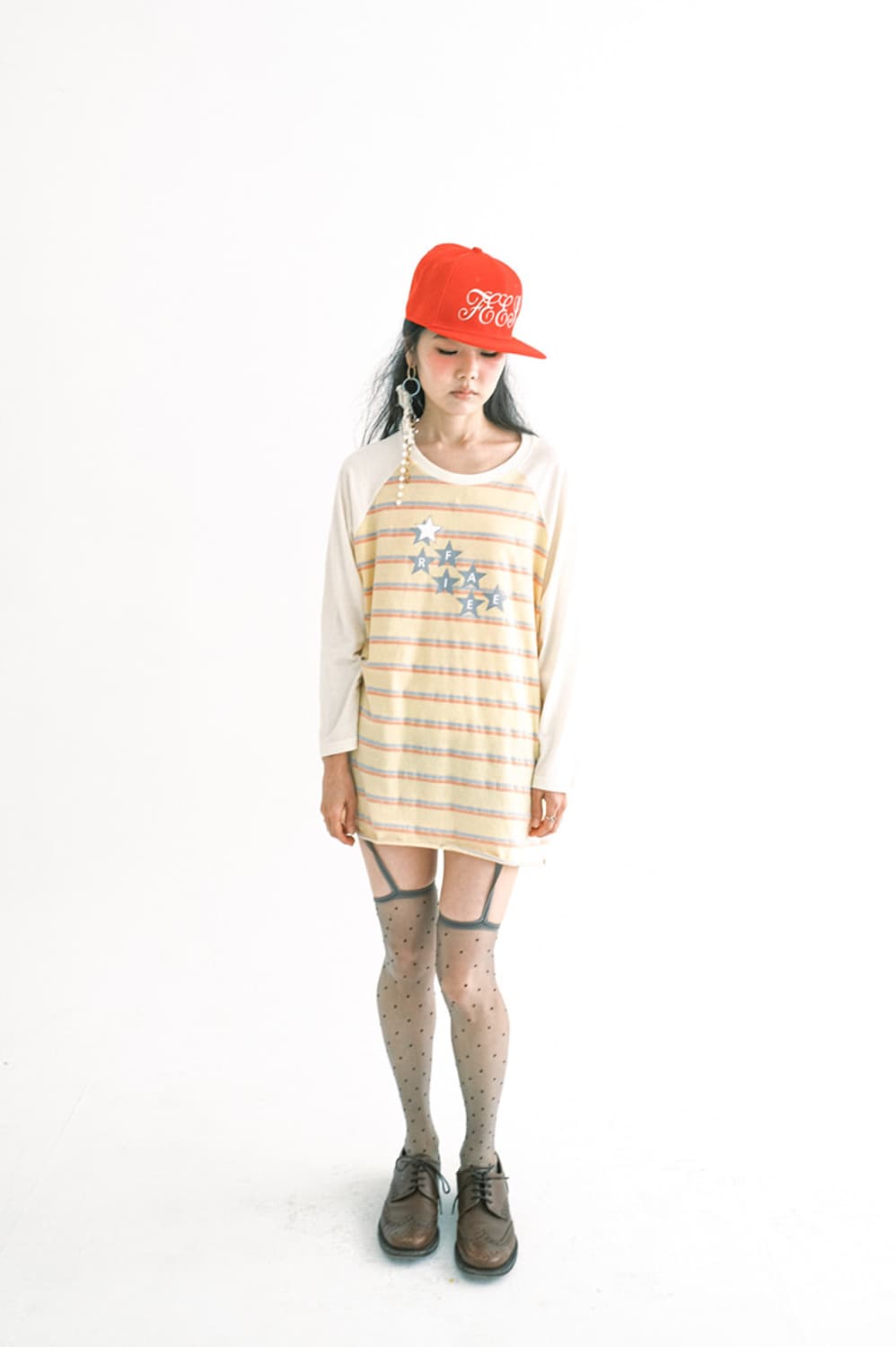 샵페어리 레인보우 래글런티 rainbow raglan t-shirt  상품이미지2