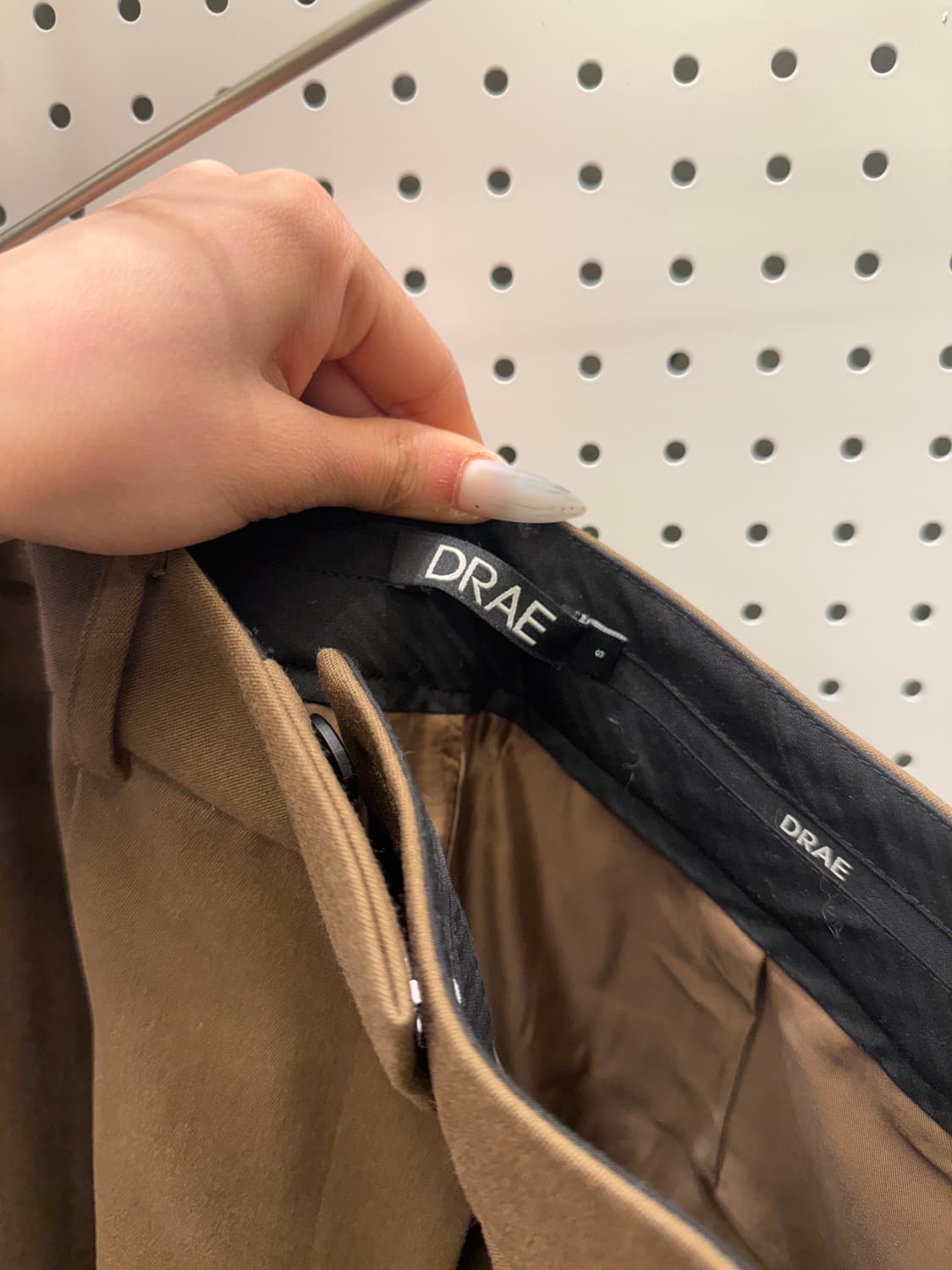 Drae 스냅 카고 컨버터블 브라운 팬츠 U667 상품이미지5