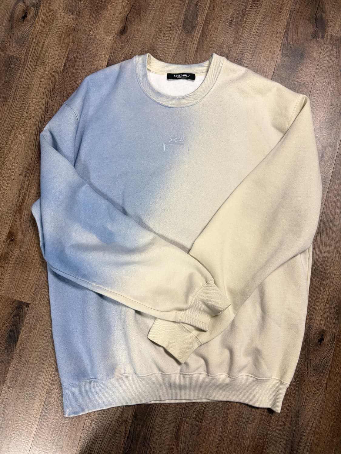 XL)어콜드월 ACW 그라데이션 맨투맨 티셔츠 상품이미지1