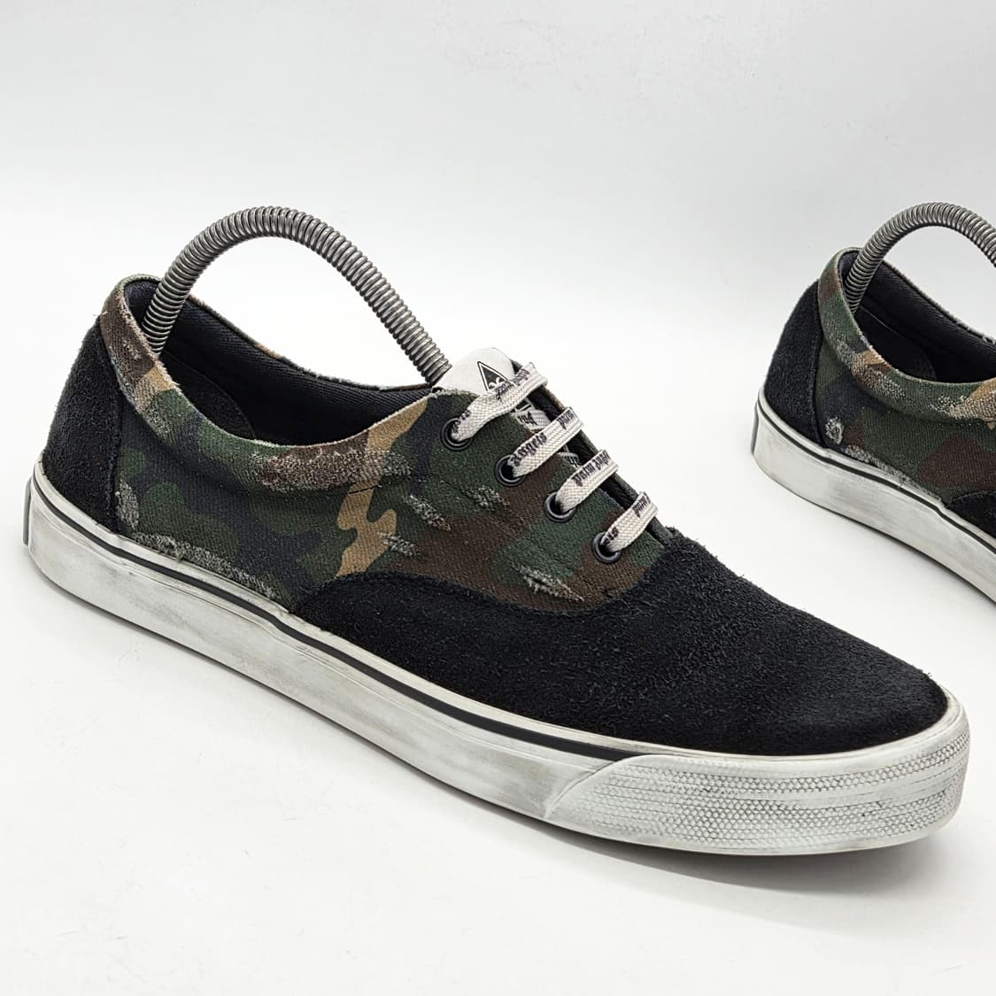 팜엔젤스 디스트레스드 스니커즈 카모/블랙 (43) 상품이미지6