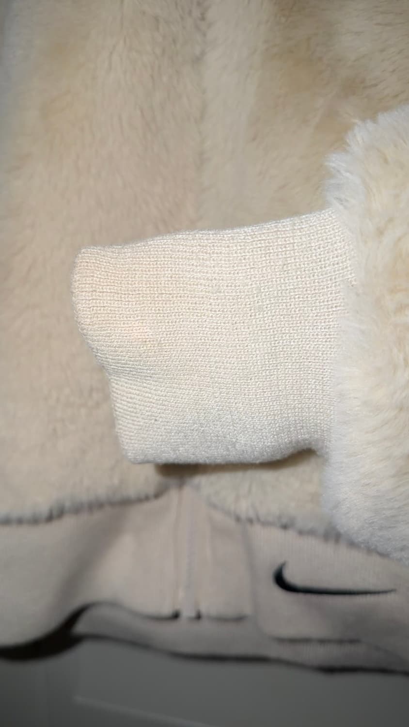 나이키 에센셜 포우 퍼자켓 베이지 스우시털후드집업후리스NSW아이보리브라운 상품이미지10