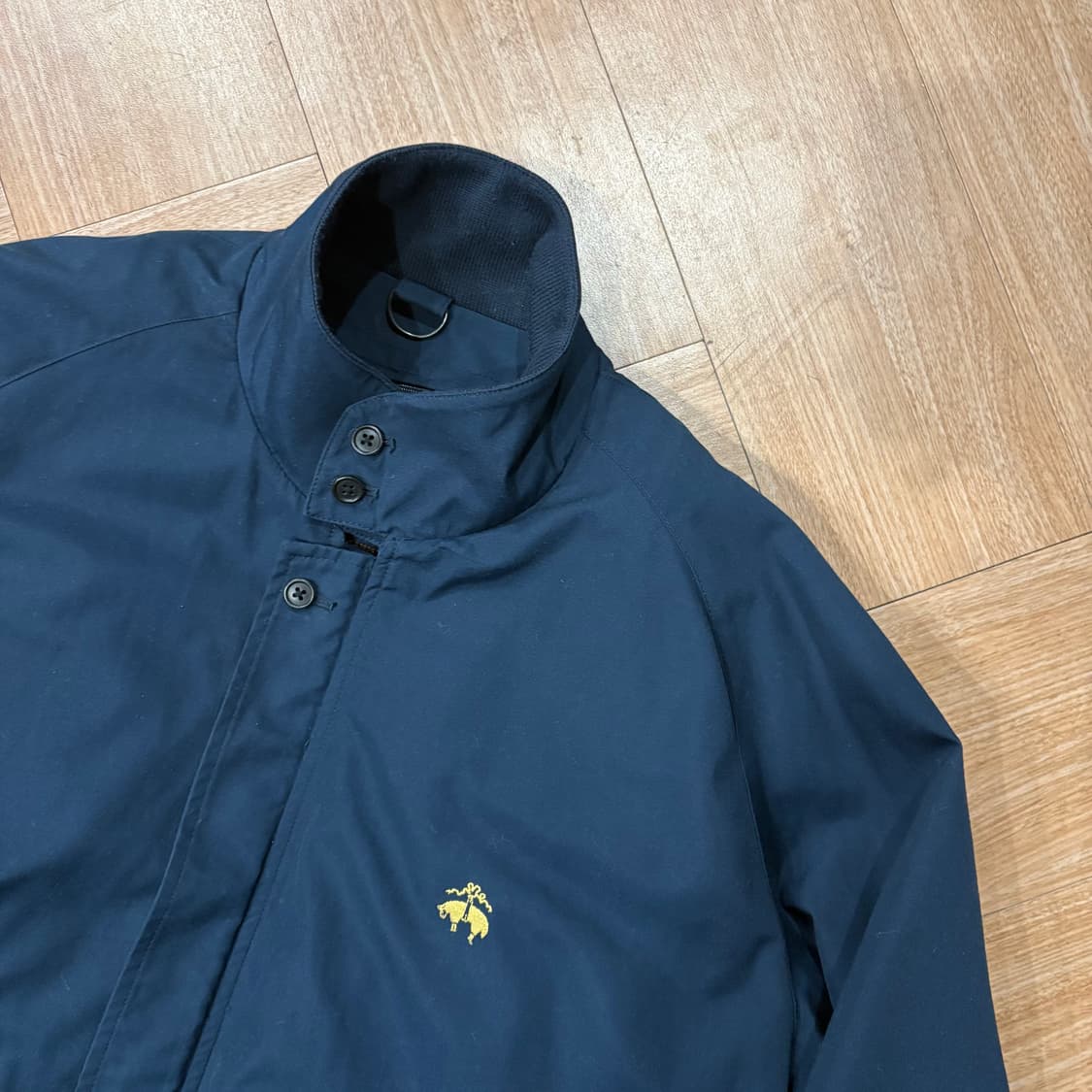 브룩스 브라더스 네이비 코튼&나일론 믹스 해링턴 자켓 상품이미지2