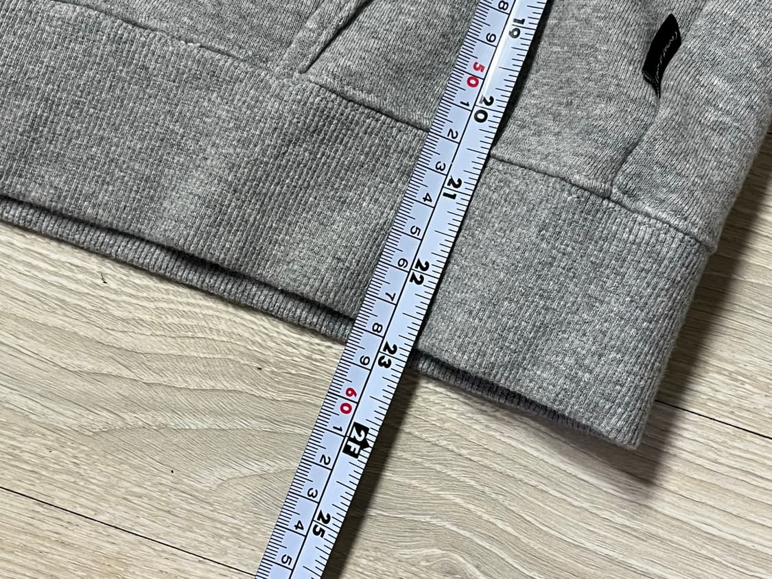 와릿이즌 그레이 후드집업 상품이미지2