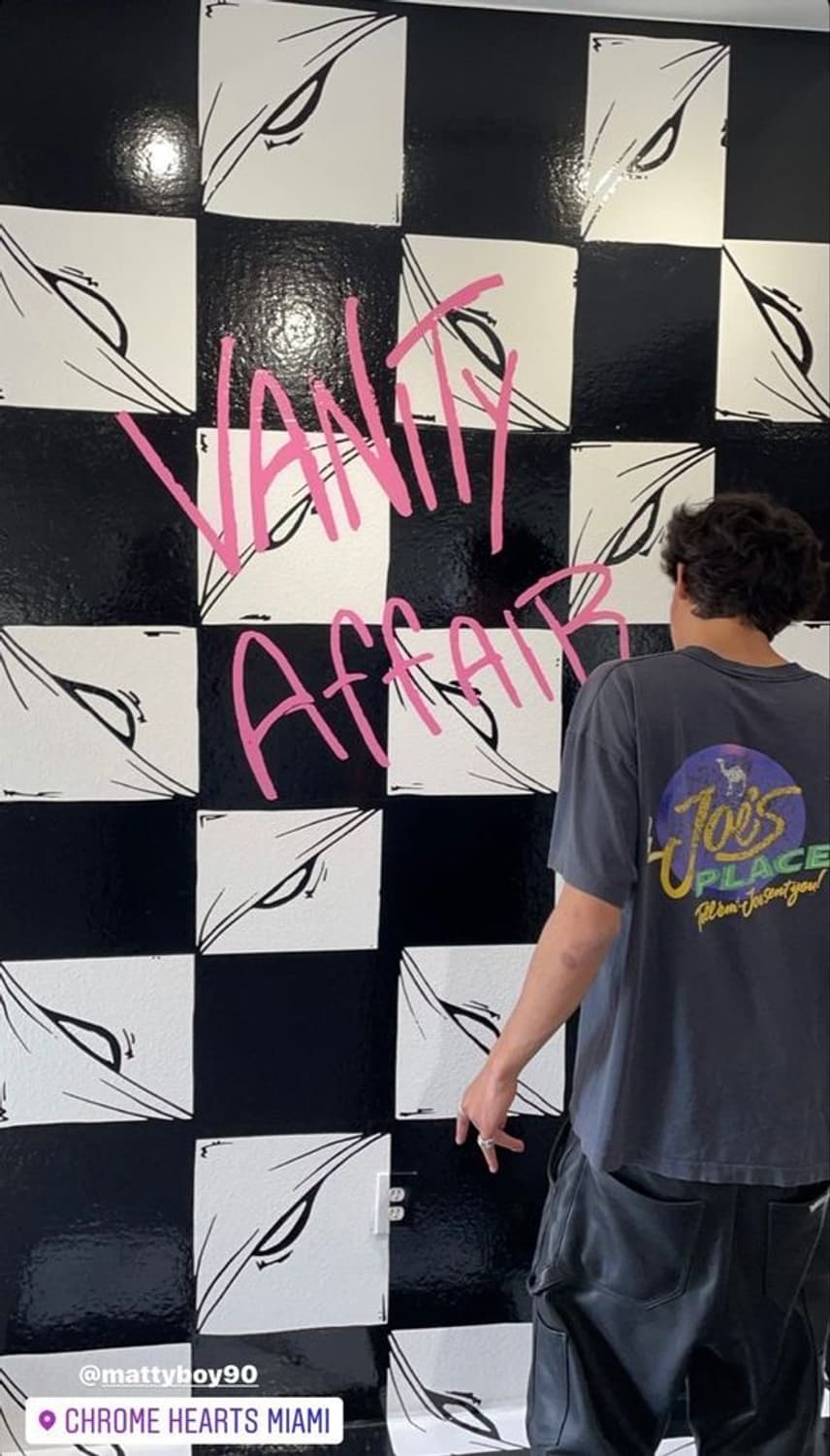 빈티지 카멜 Joe's Place 페이디드 반팔티 상품이미지1