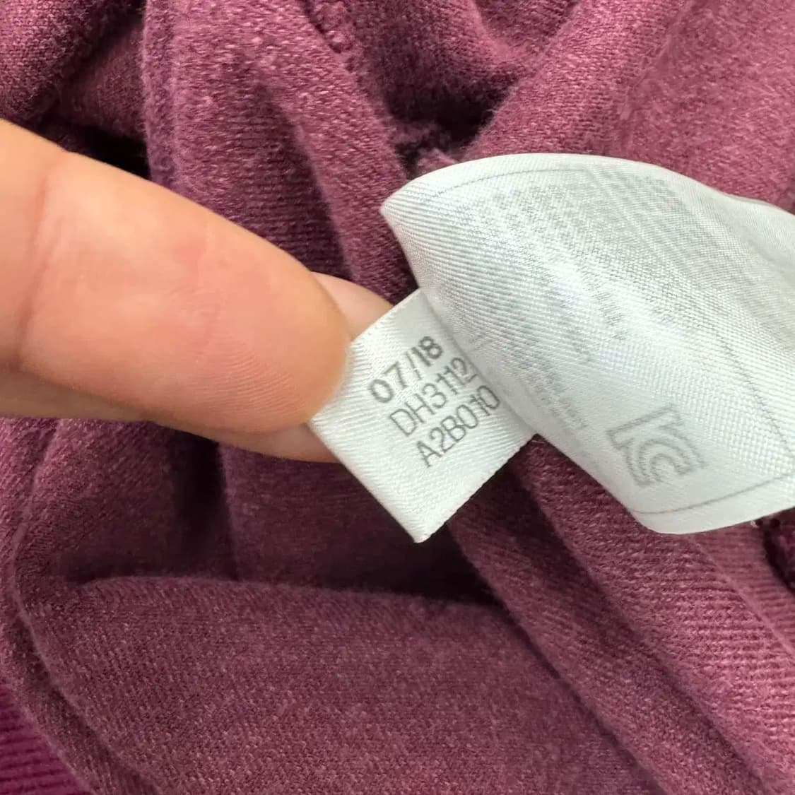 여성용 XS 아디다스 버건디 트레포일 크루 맨투맨 티셔츠  상품이미지6