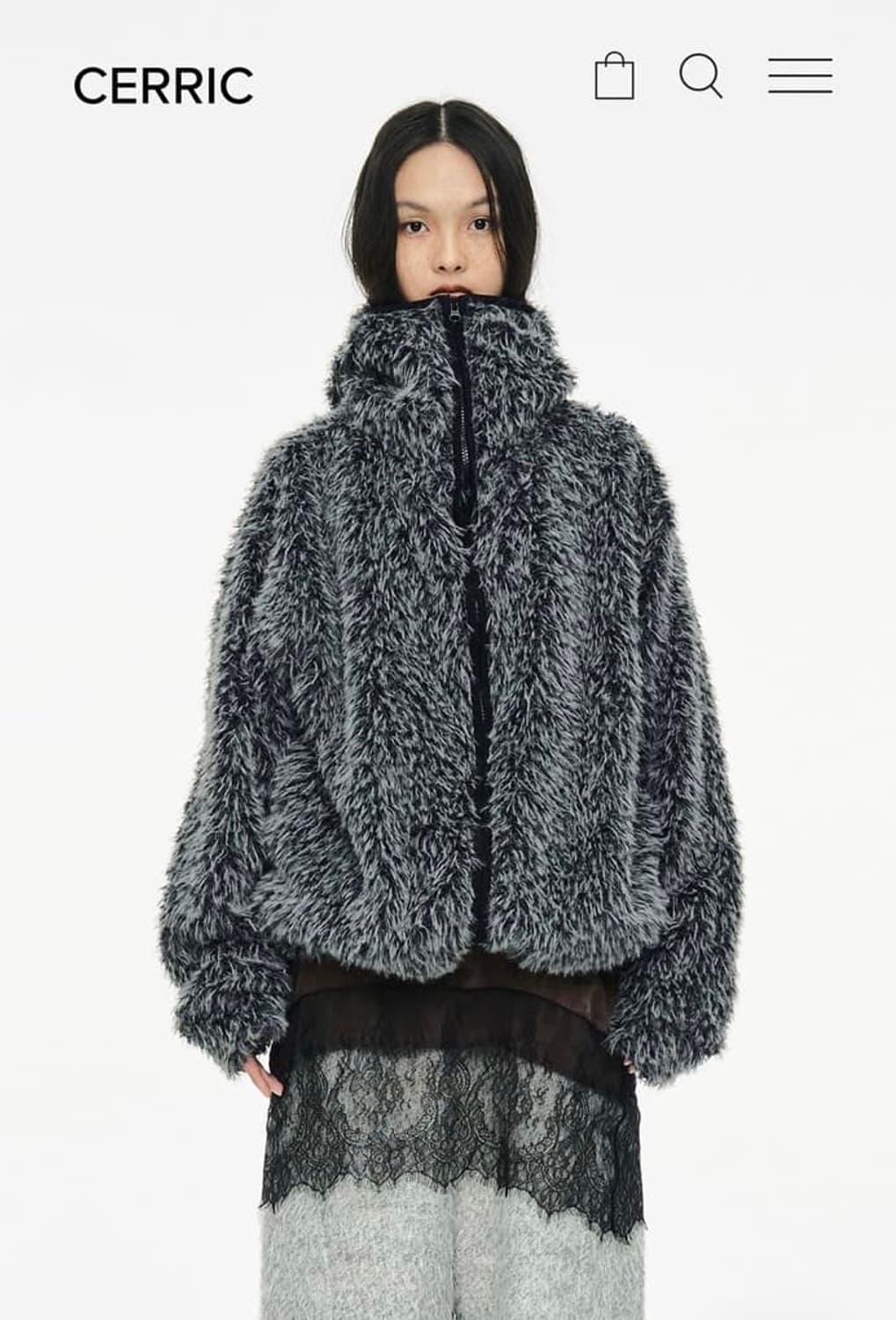 세릭 바라클라바퍼 자켓집업 상품이미지1