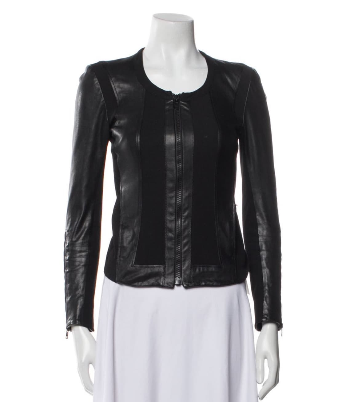 헬무트랭 leather biker jacket 상품이미지1