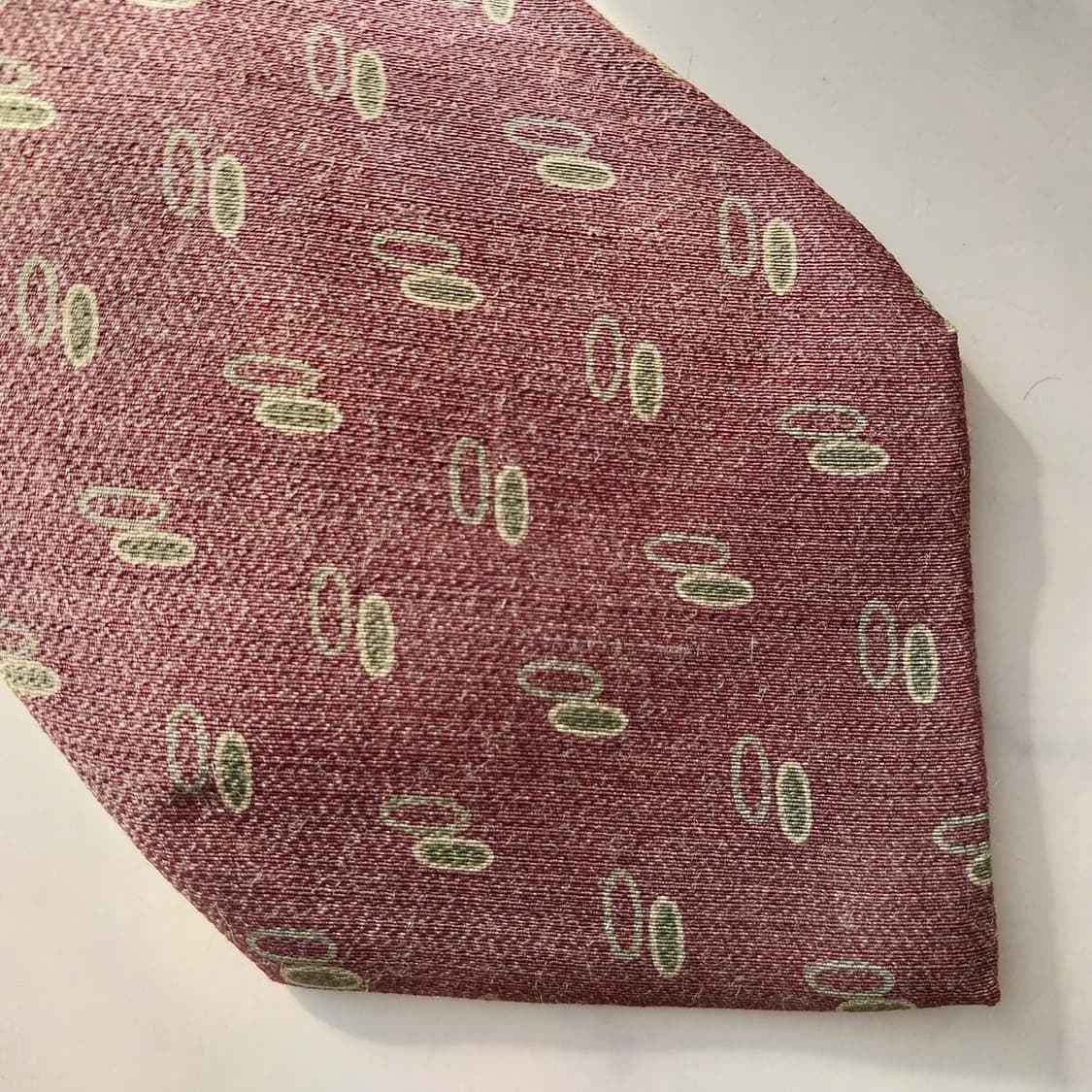 제냐 울&코튼&실크 브라운 패턴 넥타이 9.8cm A+등급 K1885
 상품이미지7