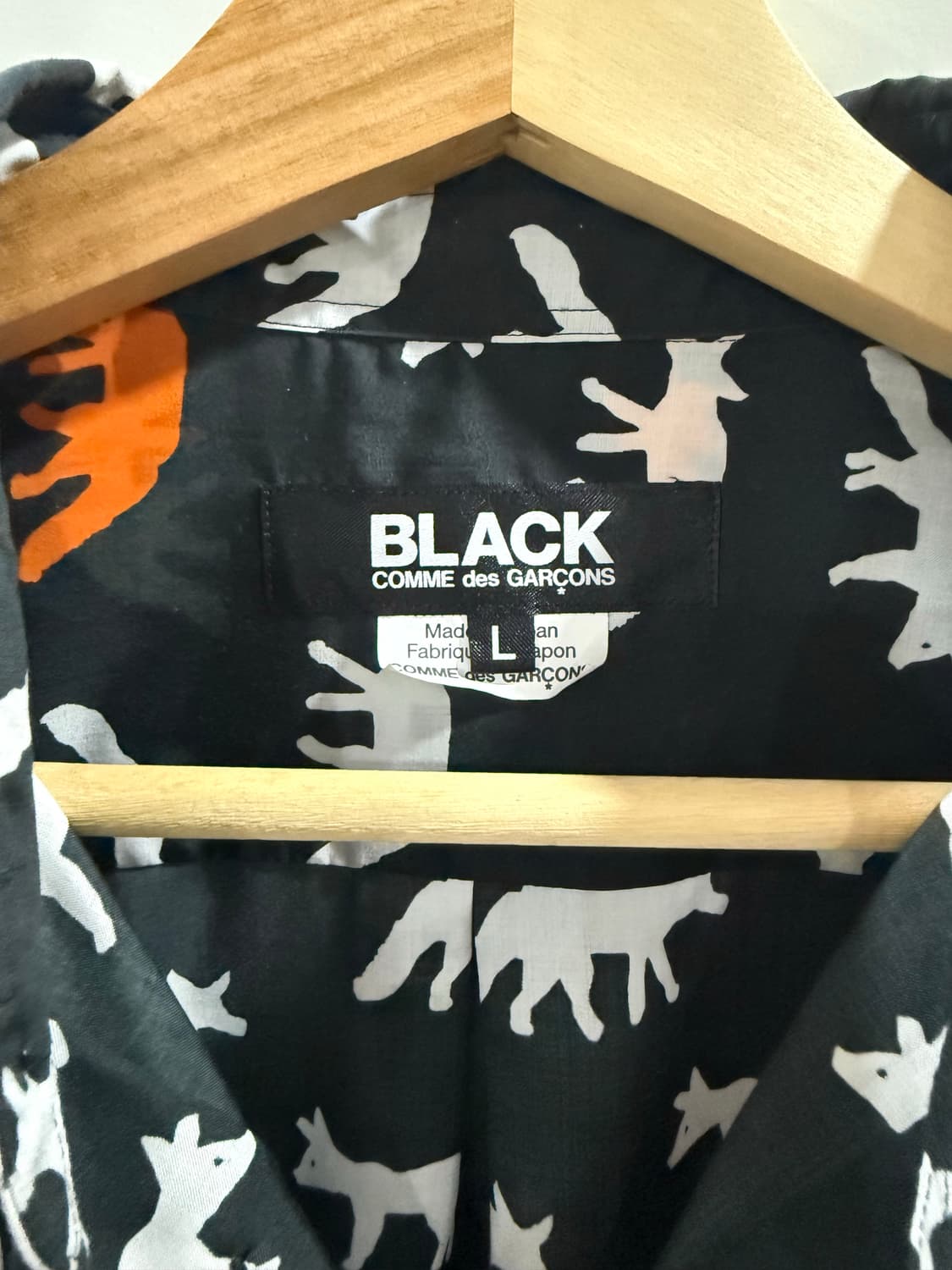 꼼대가르송블랙라인 filip pagowski  셔츠 L  상품이미지3