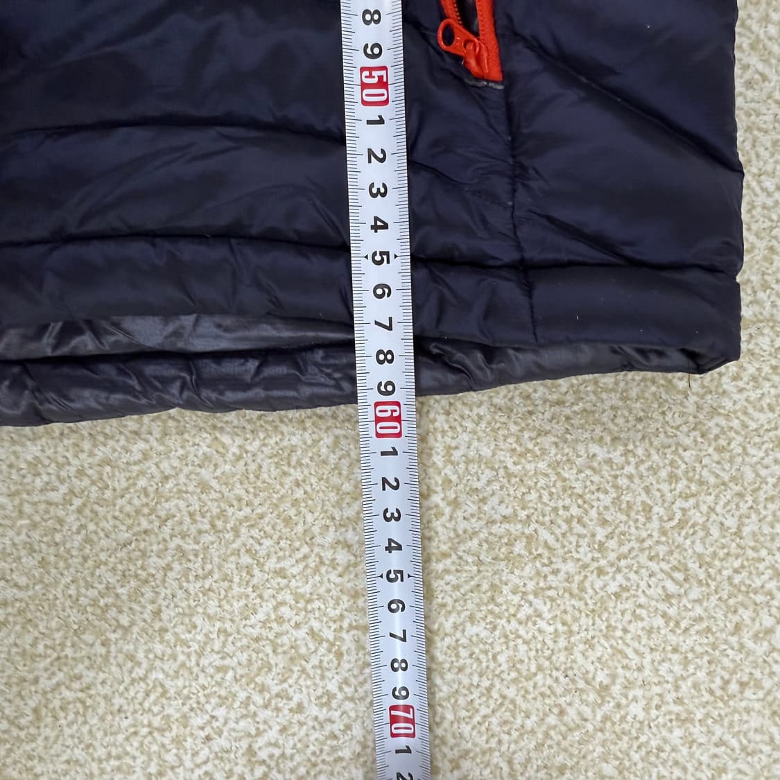 [M] 컬럼비아 네이비 구스다운 경량패딩 1231T1 상품이미지5