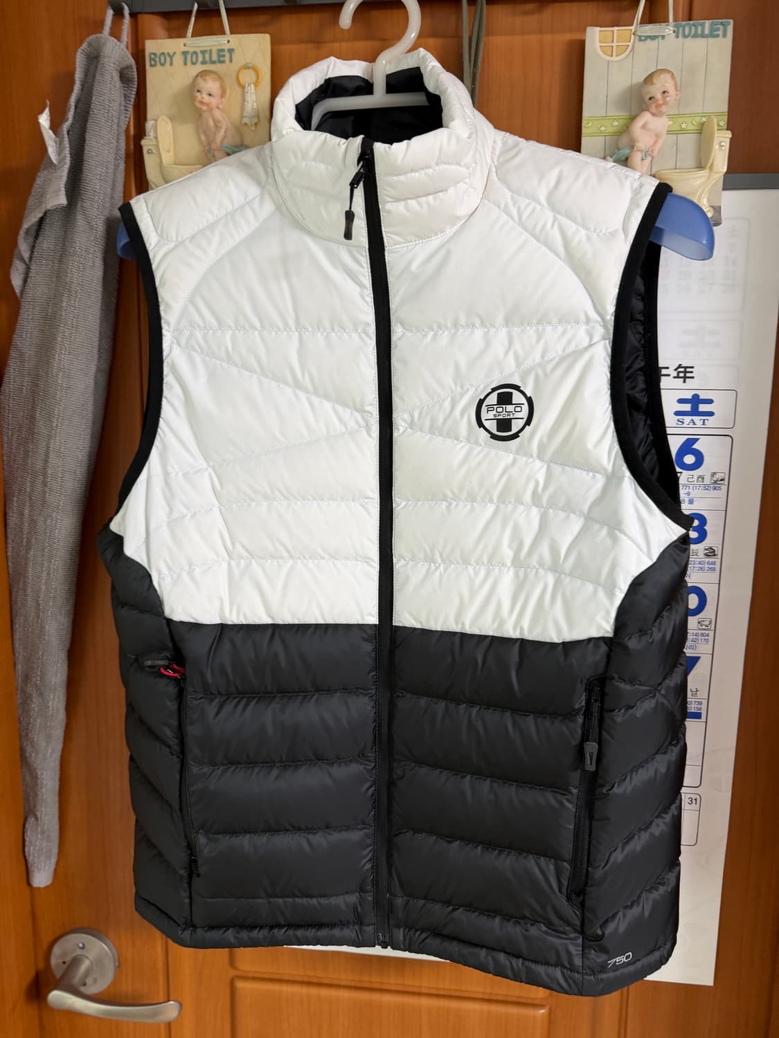 폴로 스포츠 남성 패딩 조끼 상품이미지1