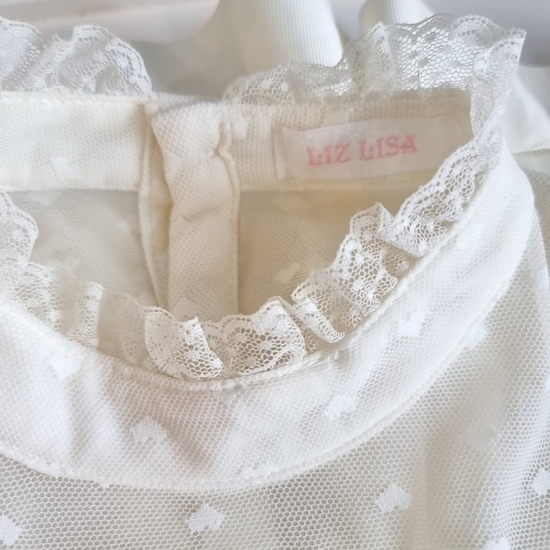 리즈리사  하트망사 튜닉원피스 상품이미지8