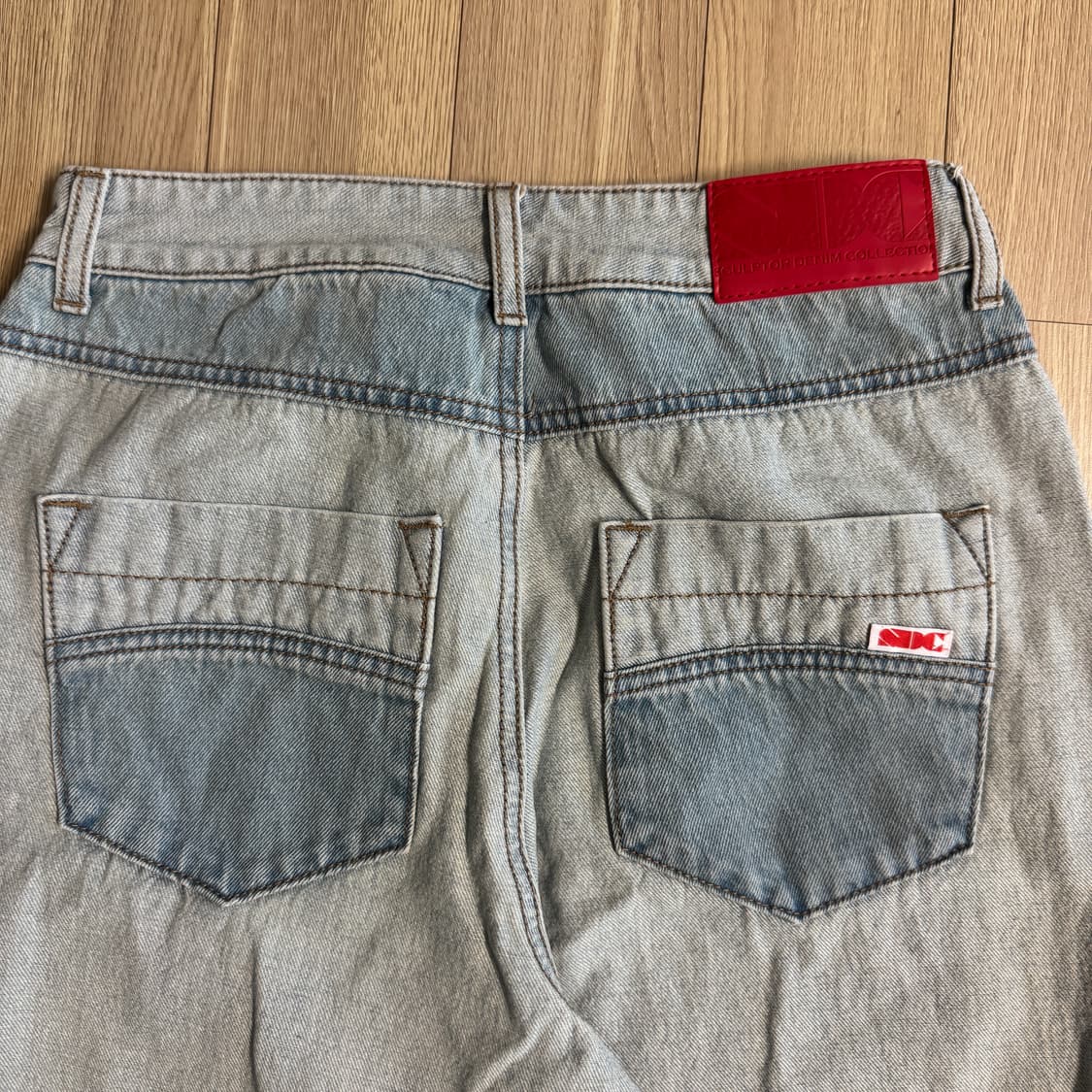 (xs) 스컬프터 데님 팬츠 상품이미지4