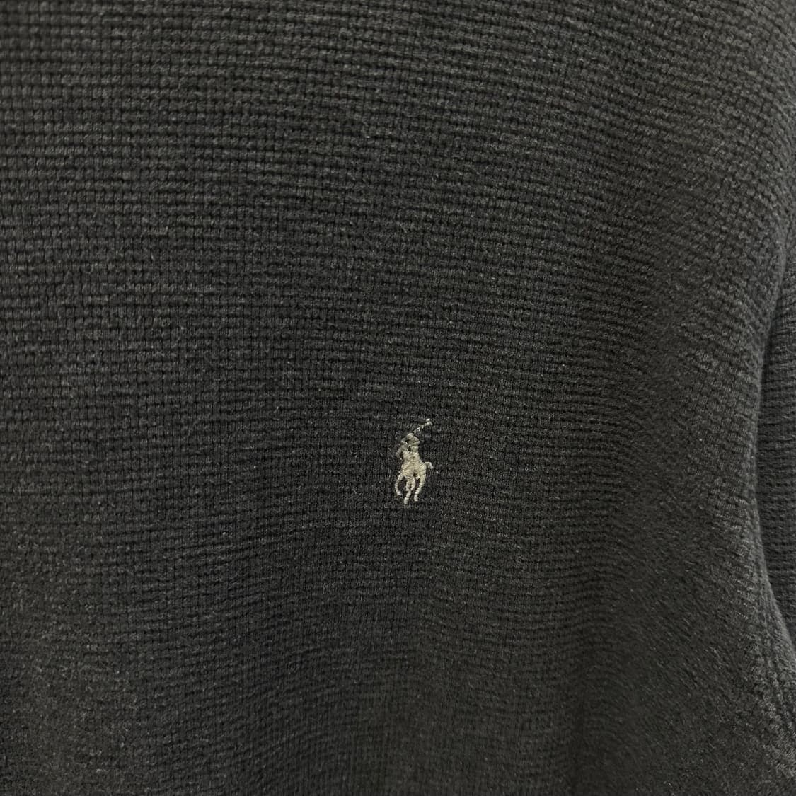 폴로 랄프로렌 차콜 와플 롱슬리브 L 상품이미지3