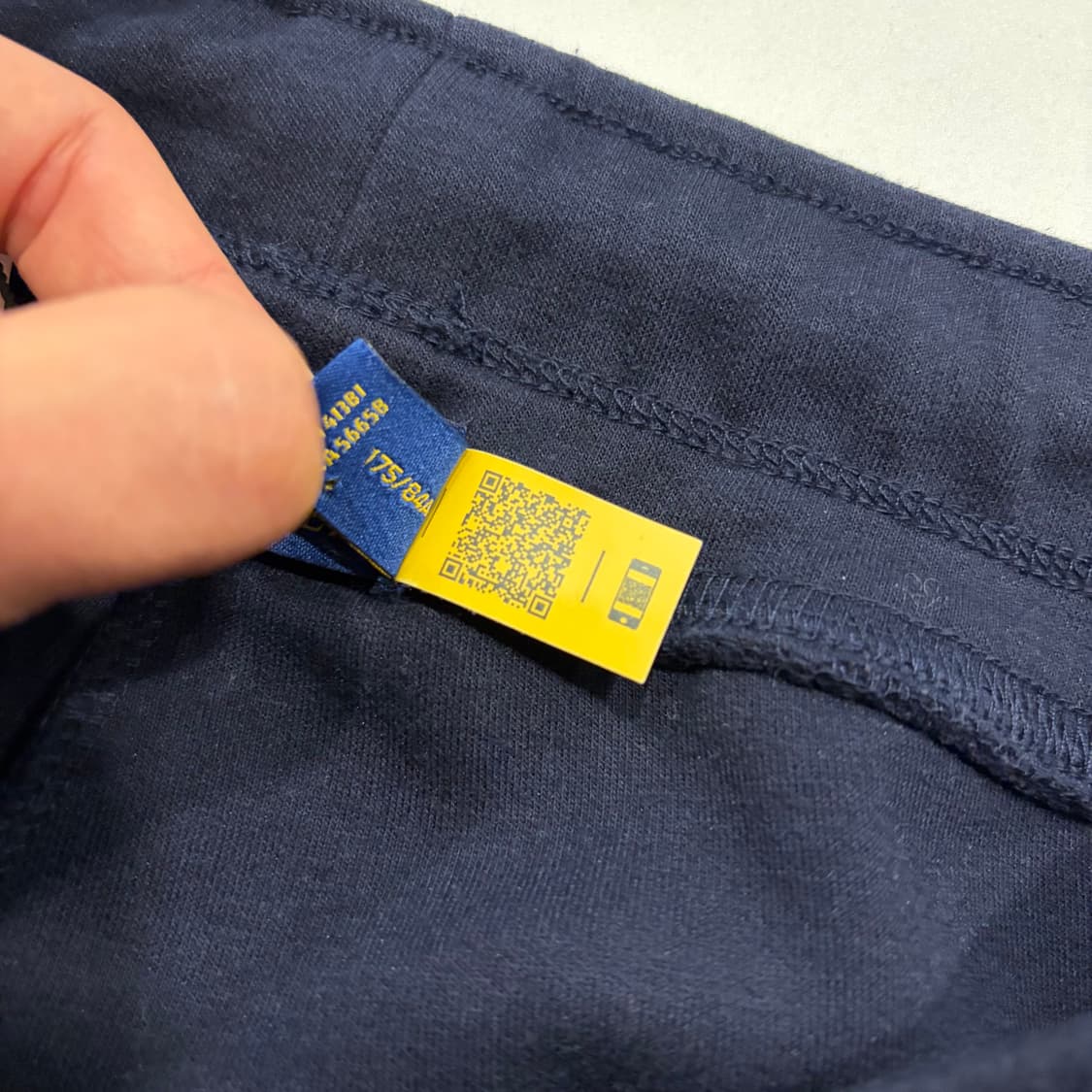 [M] 폴로 랄프로렌 신형 큐알 네이비 스웻 조거팬츠 D781 상품이미지6