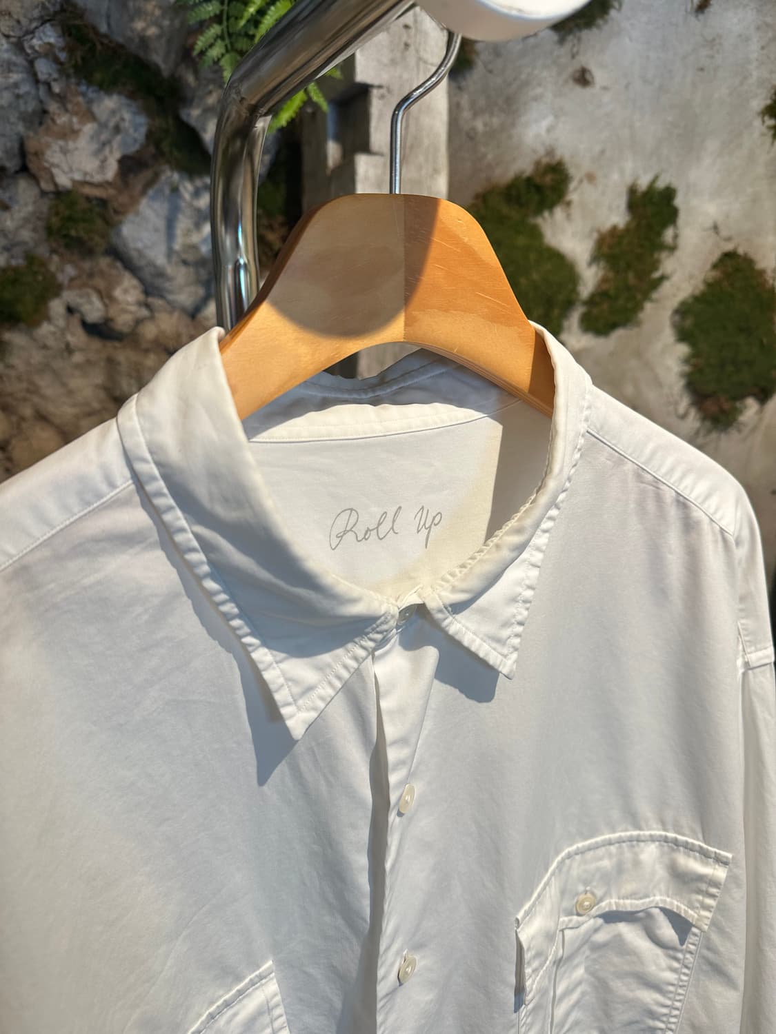 Poter Classic Roll Up Cotton Shirt 상품이미지1