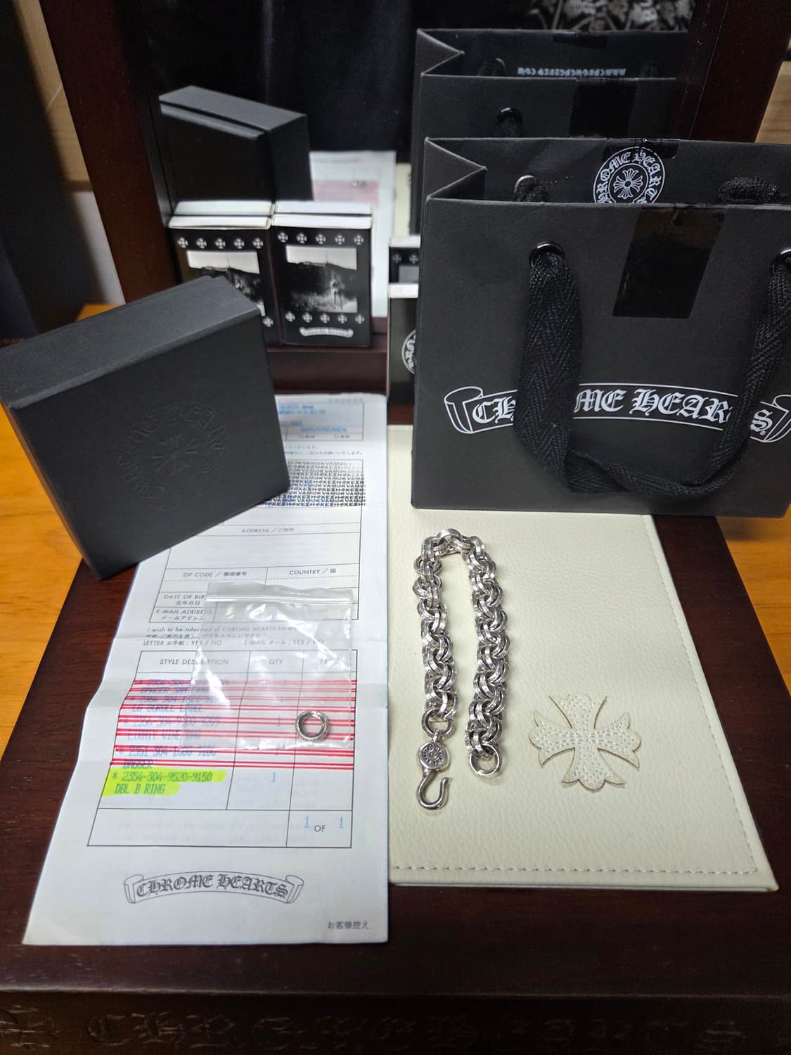 크롬하츠 더블B링 팔찌  상품이미지1