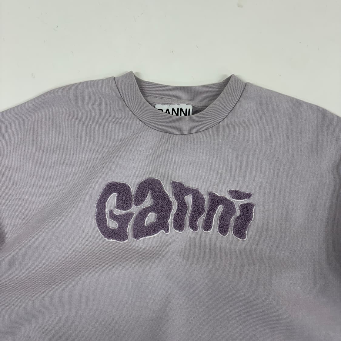 가니 크롭 맨투맨 상품이미지4