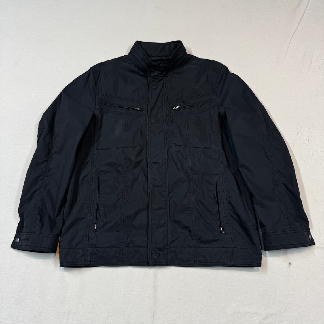 L) 라코스테 블랙 코튼 자켓 상품이미지1