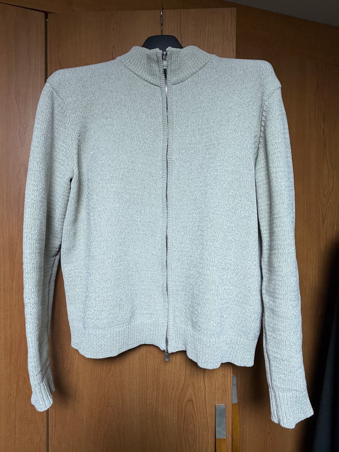 언더마이카 25SS 어쌔신 벨벳 니트 집업 상품이미지2