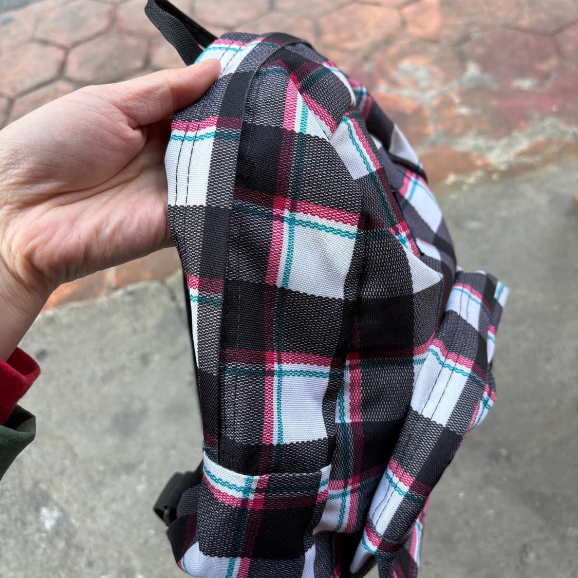 Jansport 잔스포츠 체크 미니백팩 가방 상품이미지5