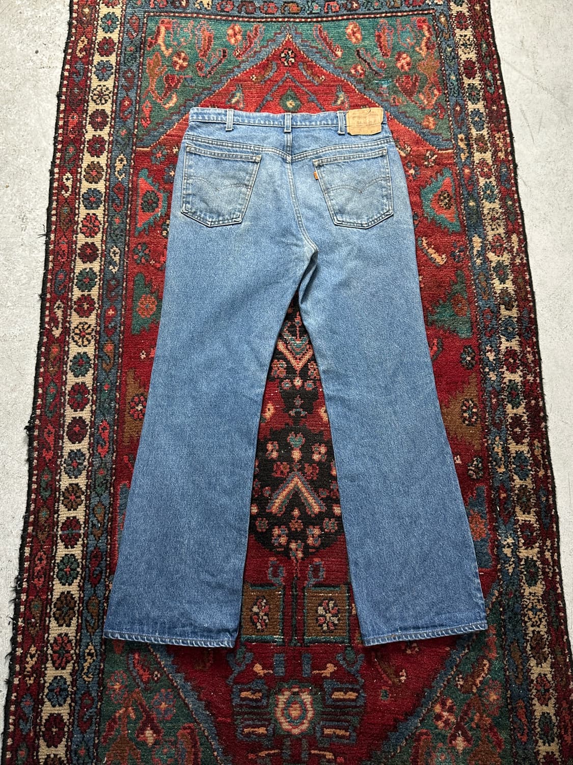 80's USA Made 빈티지 리바이스 517 부츠컷 상품이미지4