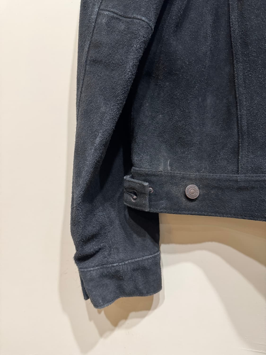 90's 리바이스 카우하이드 스웨이드 트러커 자켓 상품이미지5