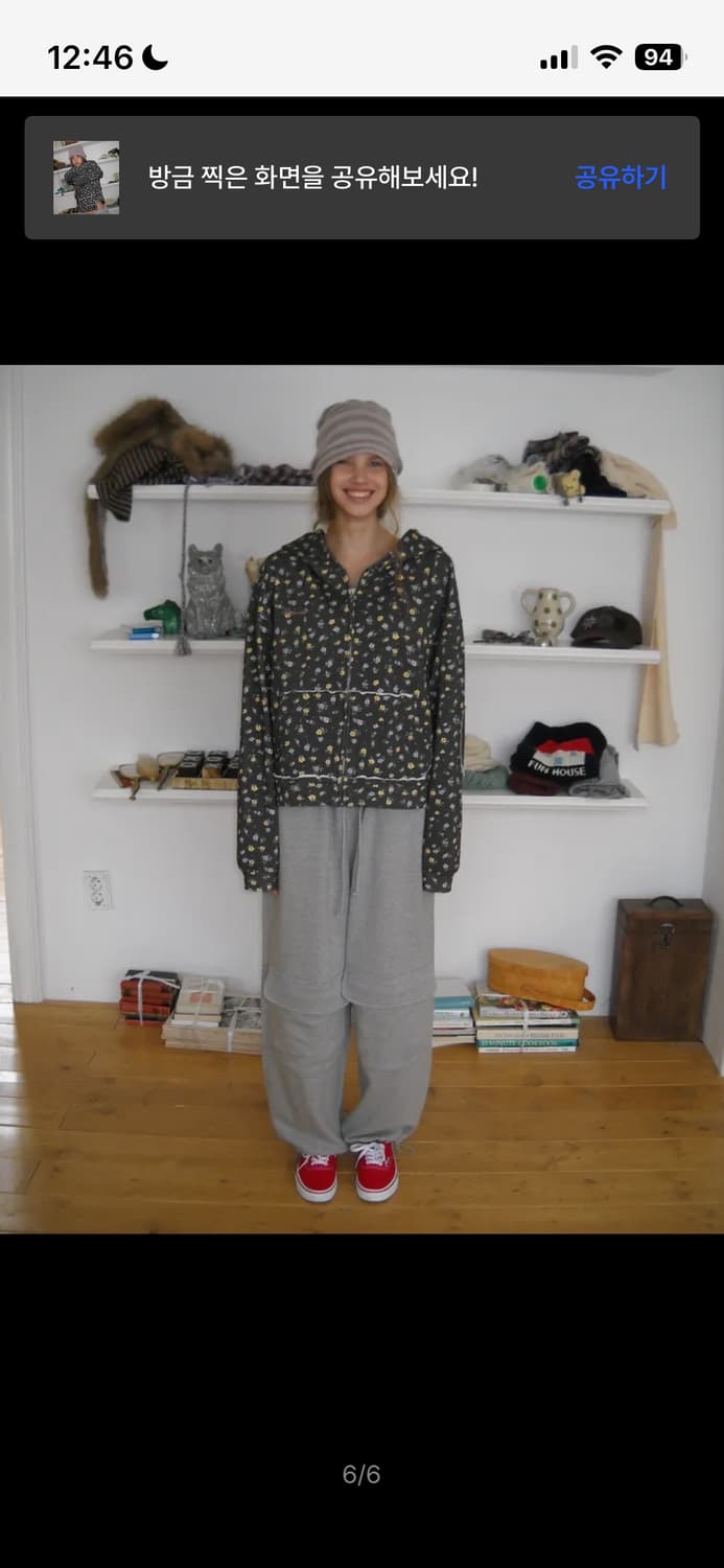 펀프롬펀 스트라이프 비니 핑크 상품이미지6