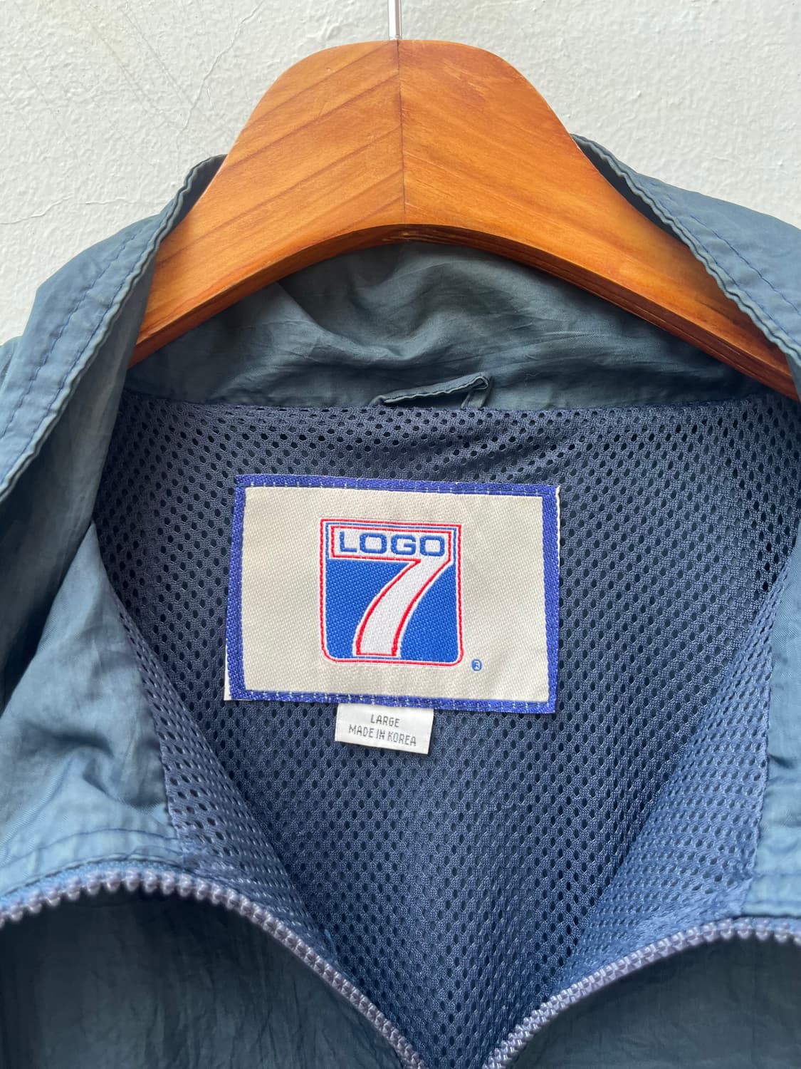 90s LOGO 7 양키스 나일론 자켓  상품이미지4