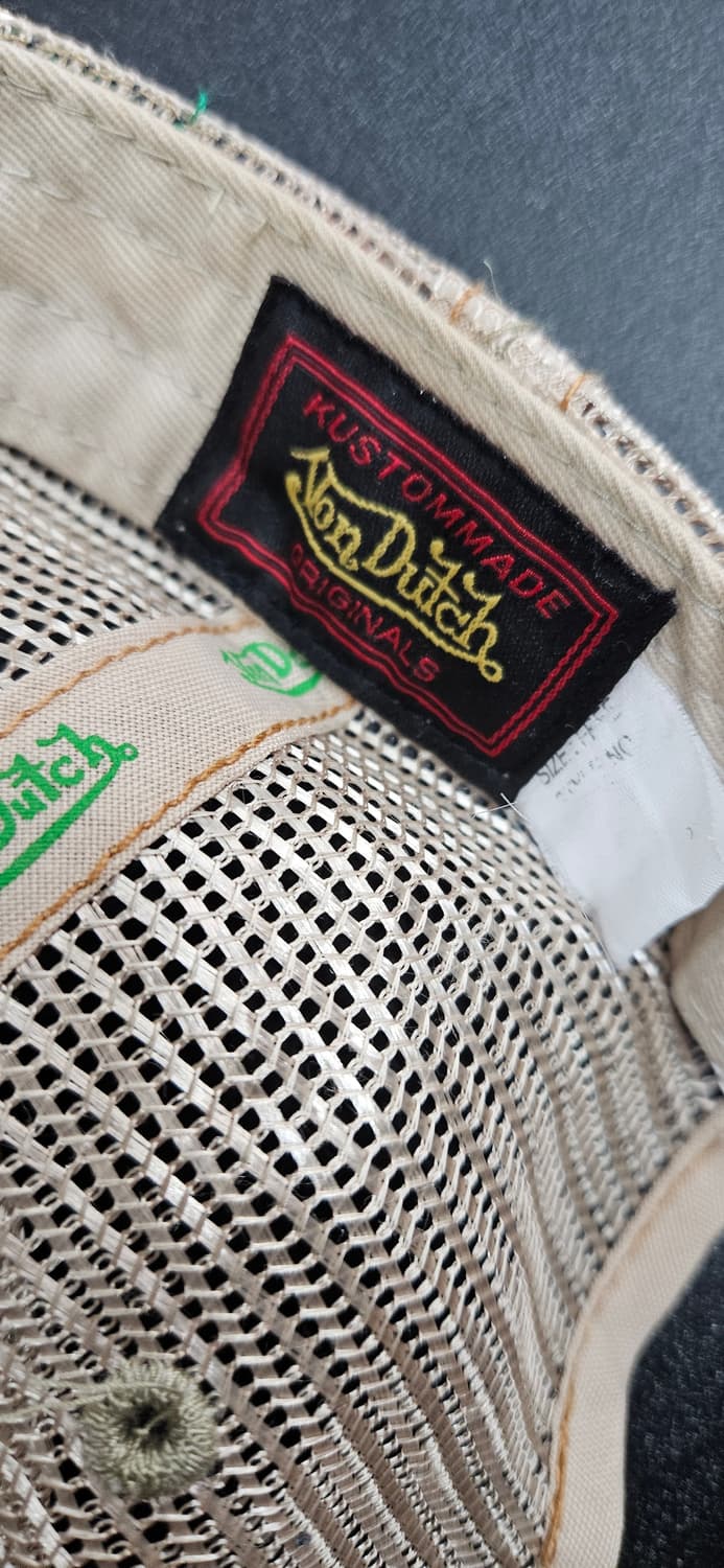 본더치 Y2K 빈티지 카모 메쉬캡 상품이미지4