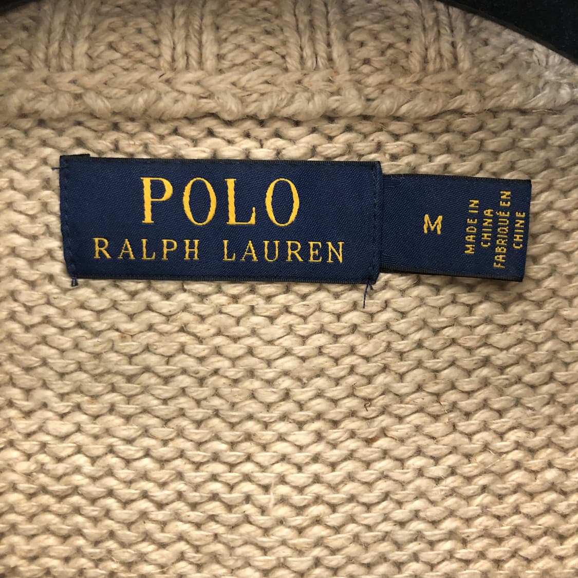 폴로 랄프로렌 성조기 버튼니트 M 상위라인  상품이미지5