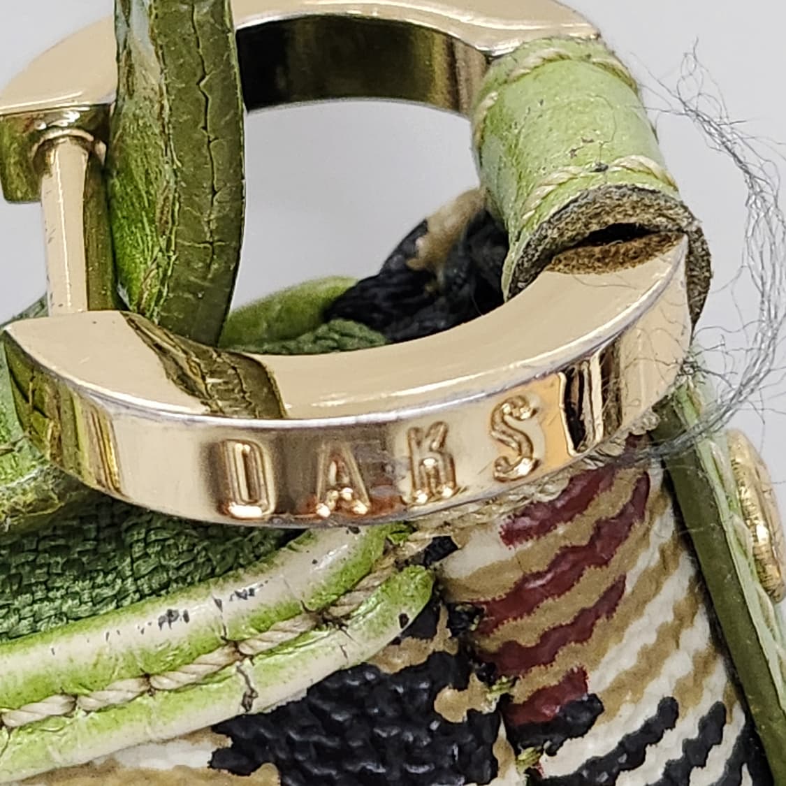 닥스 소형 숄더백 그린 25x15x6cm 상품이미지4