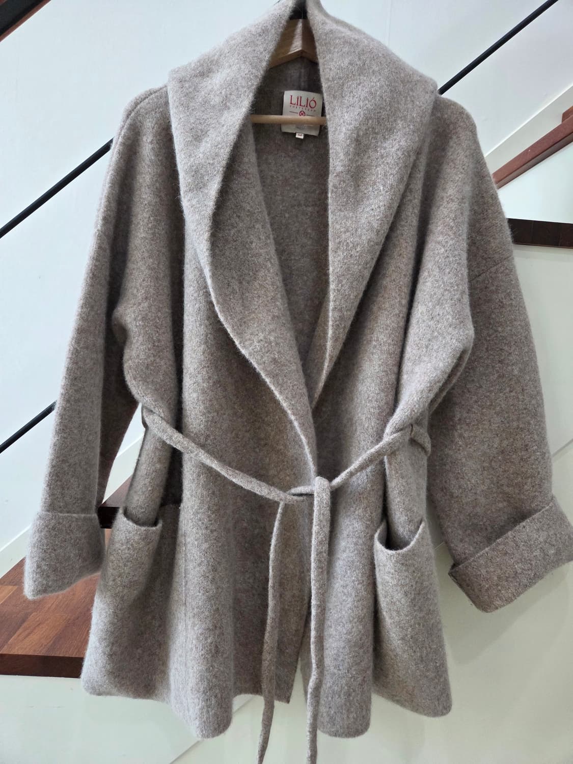 오일릴리  양모 숄자켓 상품이미지1