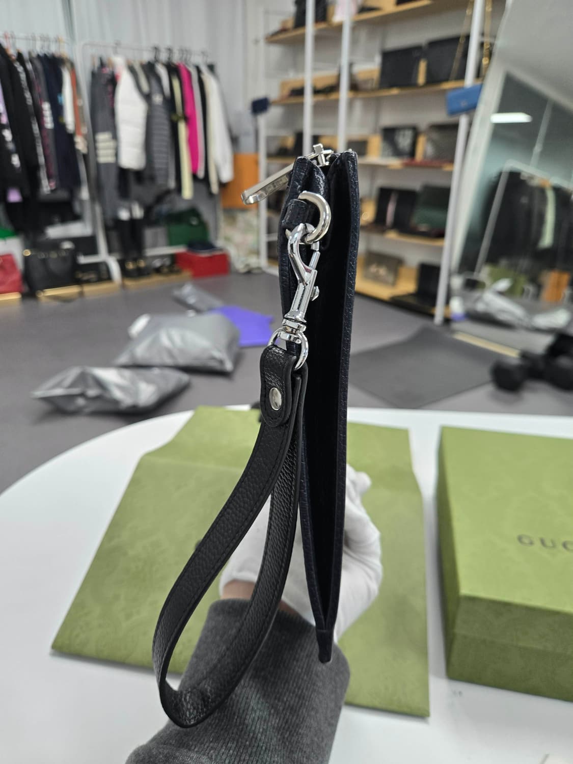 [A급컨디션] 구찌 인터로킹 클러치백 상품이미지5