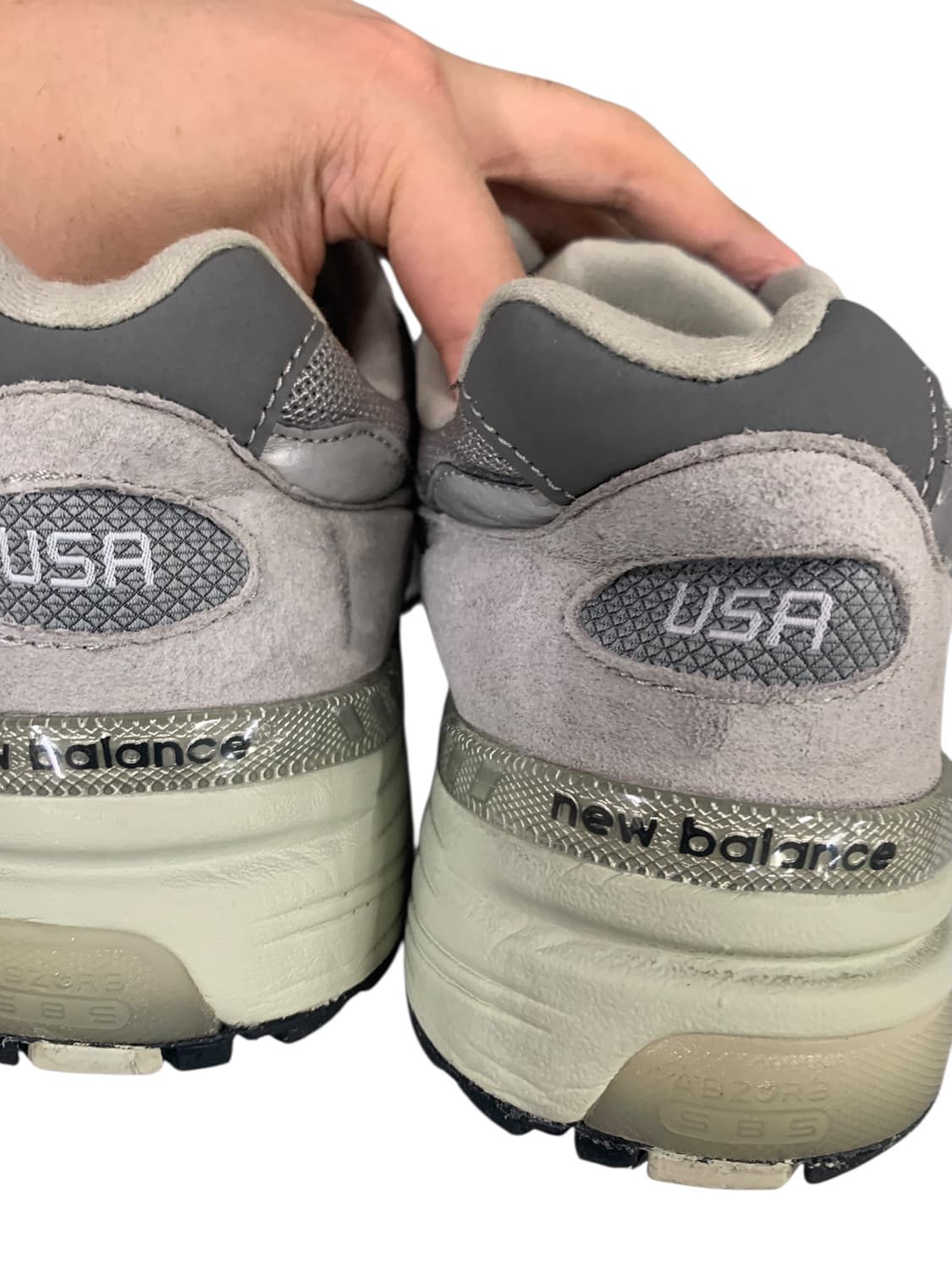 뉴발란스 992 메이드 인 USA 그레이 - D 스탠다드 270 상품이미지7