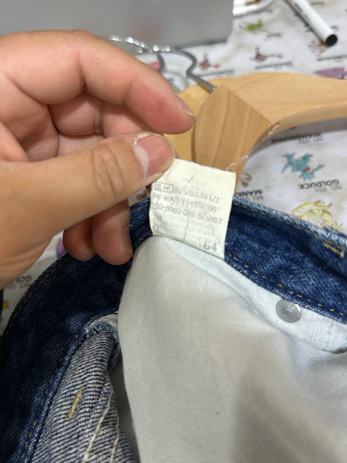 90s Lee made in USA 데님팬츠 상품이미지6