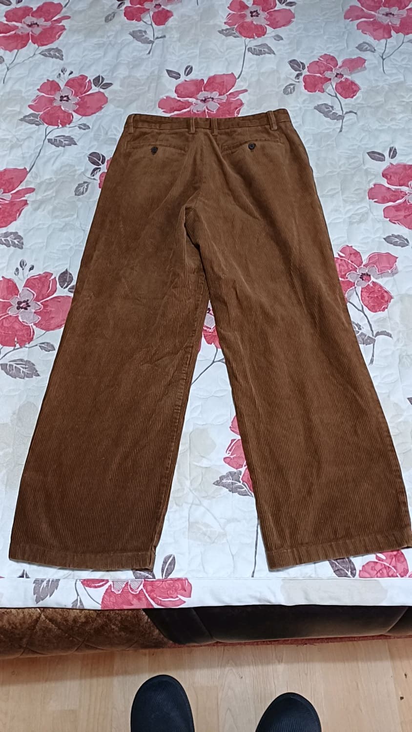 무신사 와이드 코듀로이팬츠 30인치 기장100 상품이미지4