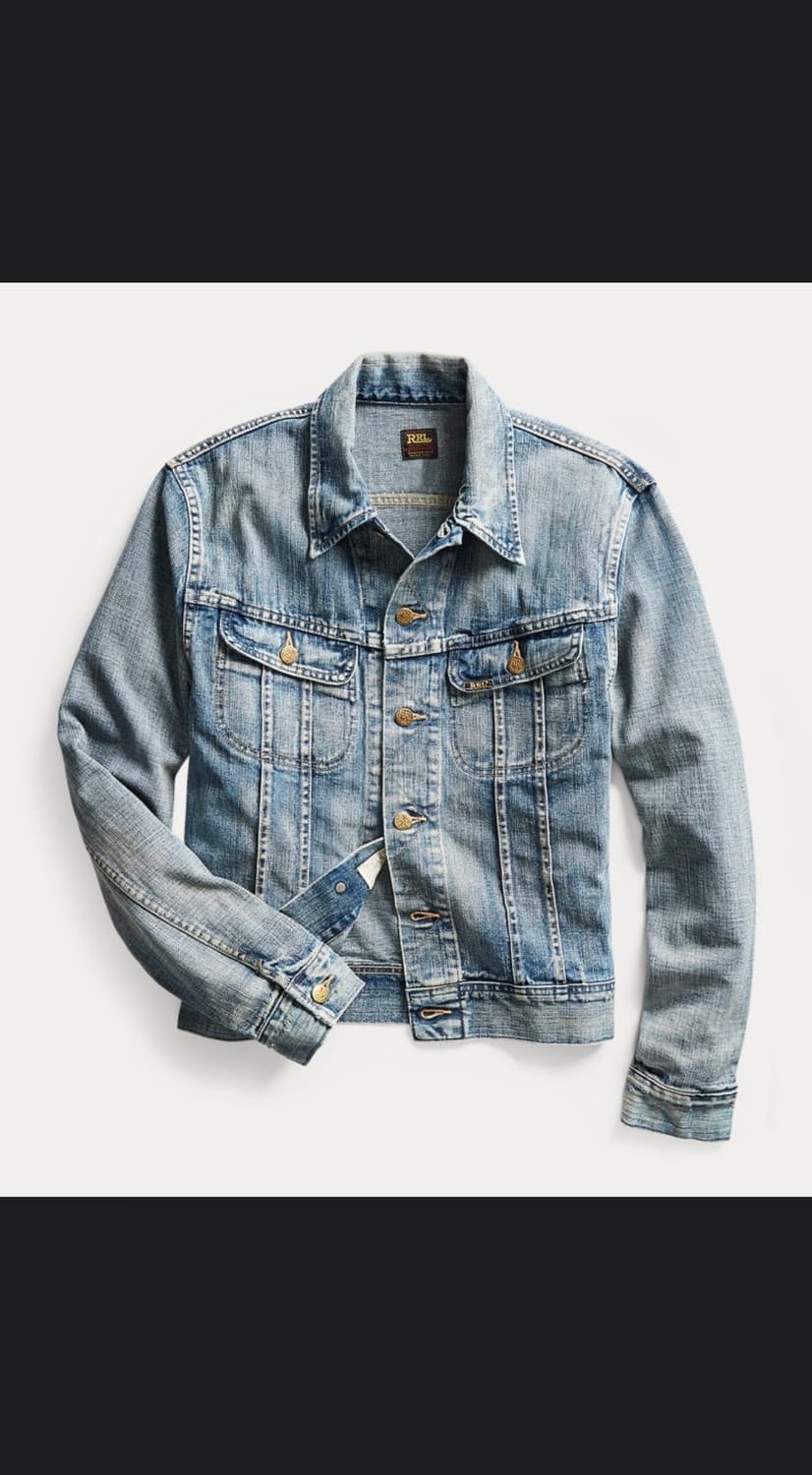 더블알엘 lot271 트러커 데님 자켓 M 상품이미지1