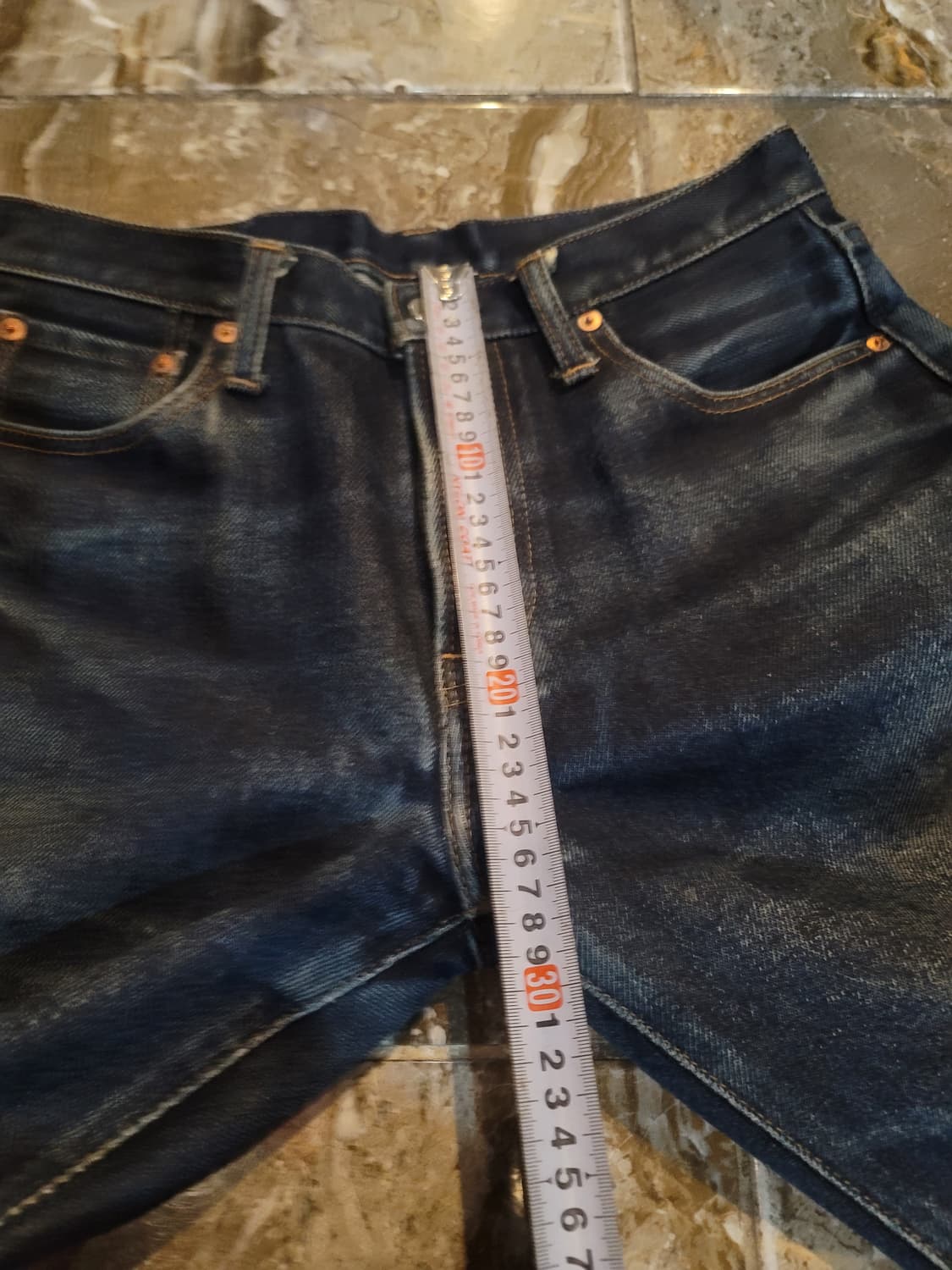 아이언하트 헤비온즈 21oz 하드워시 데님팬츠  상품이미지7