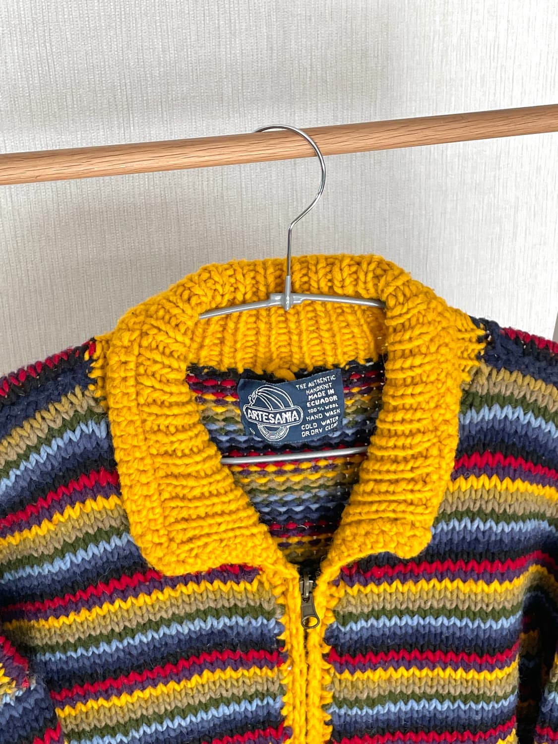 ARTESANIA 에스닉 핸드메이드 니트 가디건 상품이미지7