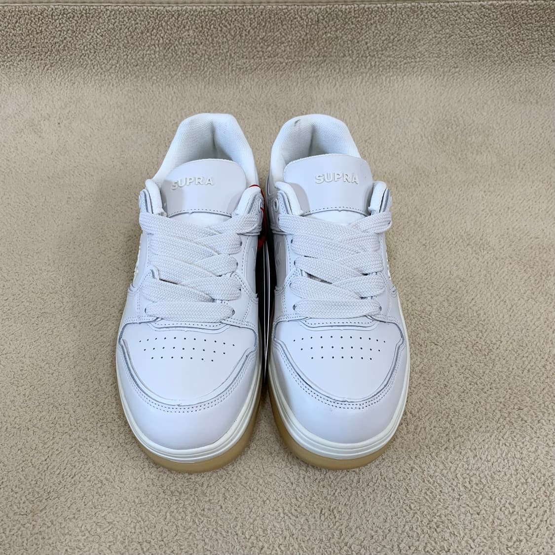 SUPRA 수프라 베이더 X 로우탑 운동화(260/화이트) 남성신발 상품이미지2