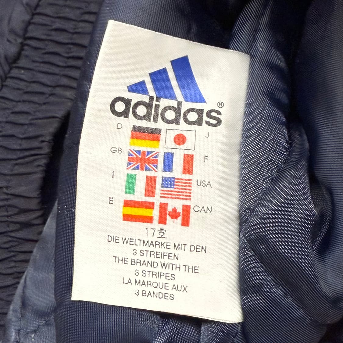 아디다스 패딩 점퍼 검빨 블랙 레드  상품이미지6