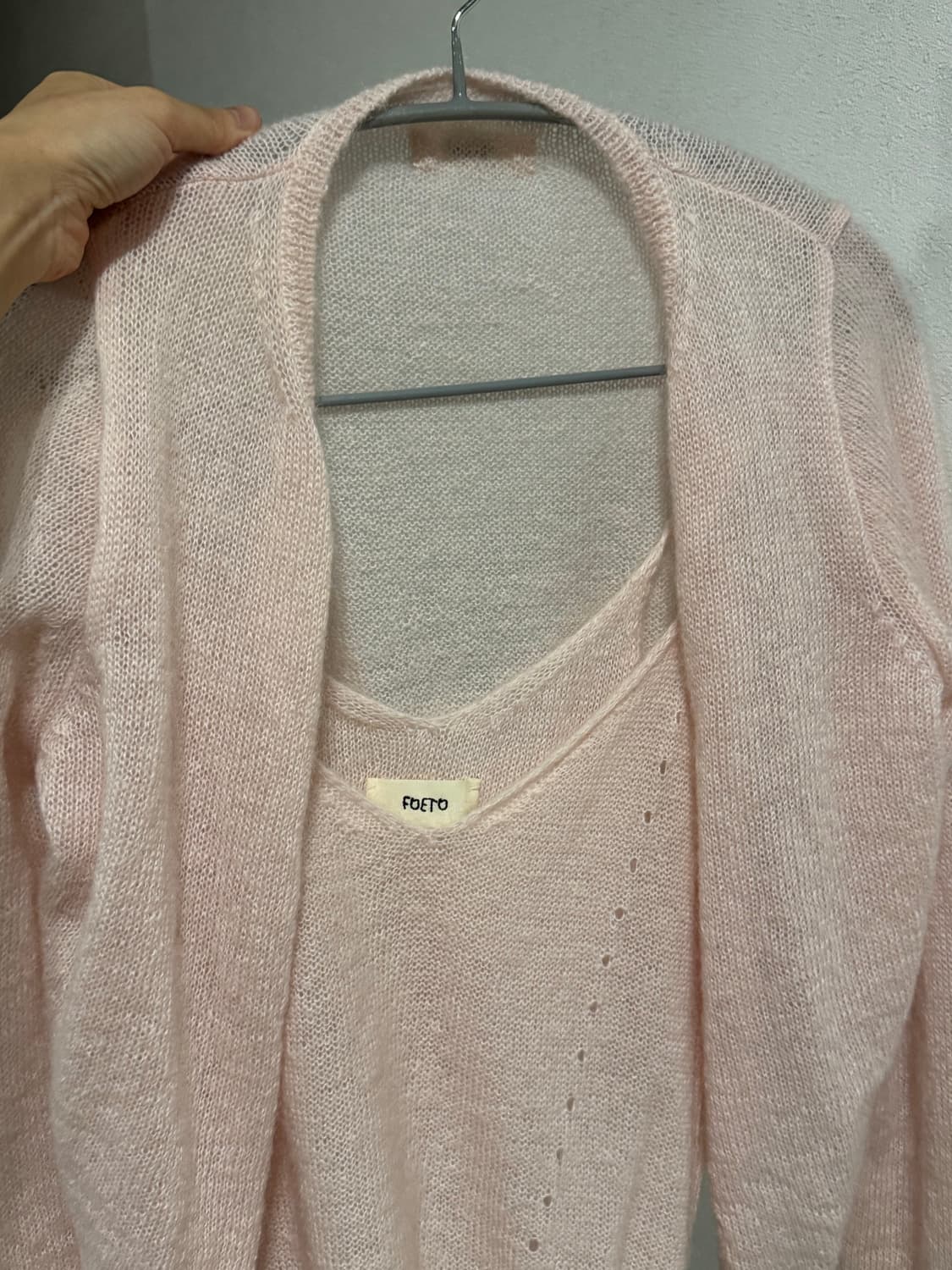 포에토 Melts cardigan set 상품이미지5