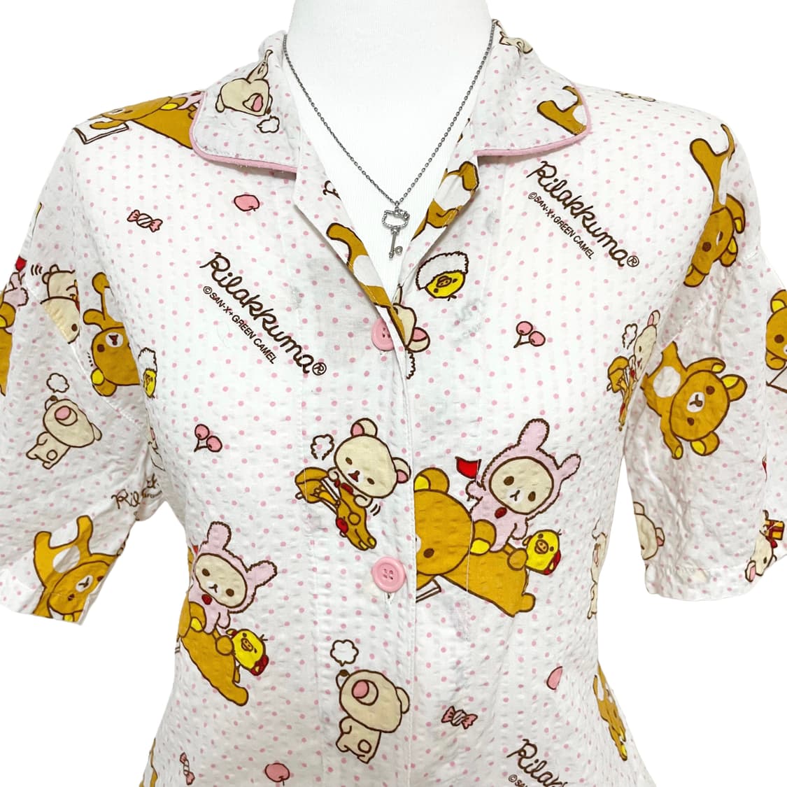 고전코리락쿠마 잠옷 우사기코리락쿠마 갸루 리락쿠마잠옷 산엑스 리락잠옷 상품이미지4