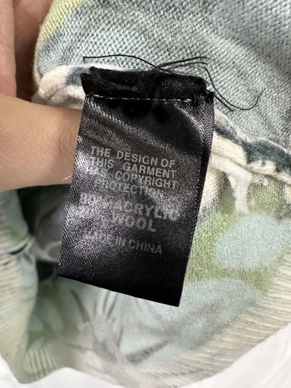 [S] CUSTO BARCELONA 로리 Y2K 애니캐릭터 니트 상품이미지4